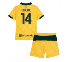 AC Milan Luka Modric #14 Koszulka Trzecia dzieci 2025-26 Krótki Rękaw (+ krótkie spodenki)